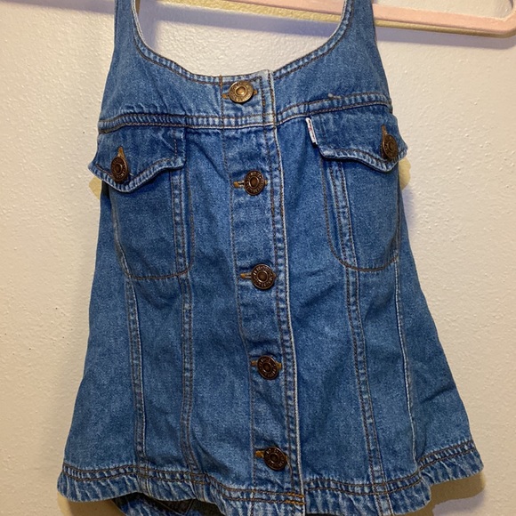 Levi’s vintage jean halter top - Picture 2 of 6